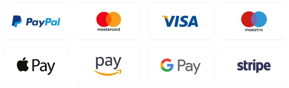 Accepted payment methods